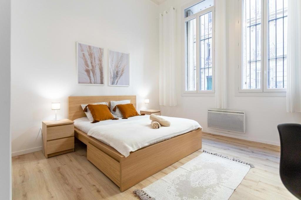 Grand T4 Avec 3Sdb - Quartier Joliette - Ideal Familles Et Groupes Marseille Eksteriør bilde